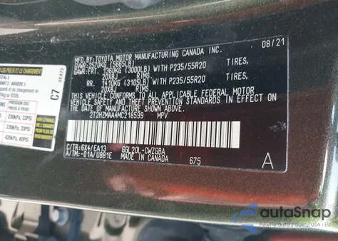 2021 Lexus Rx 350 from USA, damaged, VIN 2T2HZMAA4MC218599